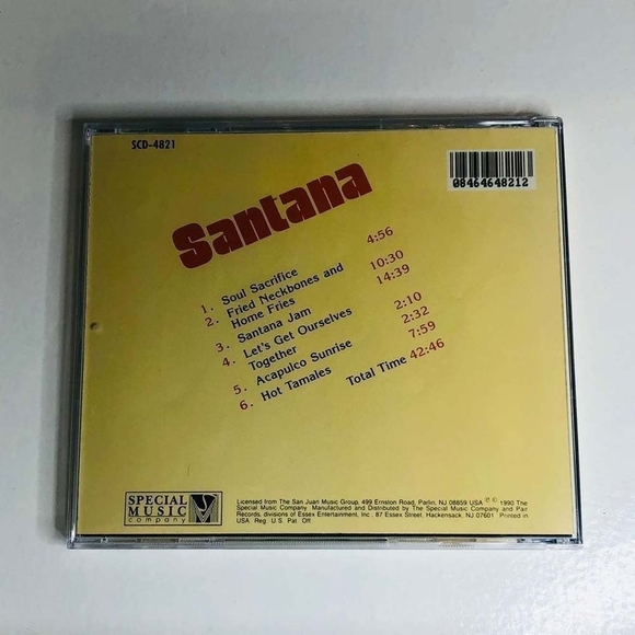 CD Santana - Soul Sacrifice - Picture 2 of 3